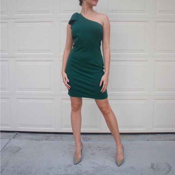 NEW OPEN TO OFFERS Amazon women’s one shoulder mini dress - Picture 2 of 3